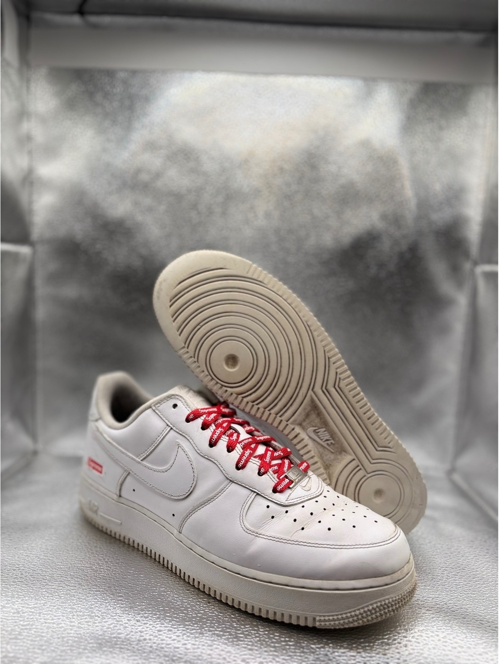 Nike Air Force 1 low 07 supreme white